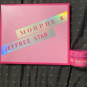 Morphe X Jeffree Star Eyeshadow Palette & LipScrub